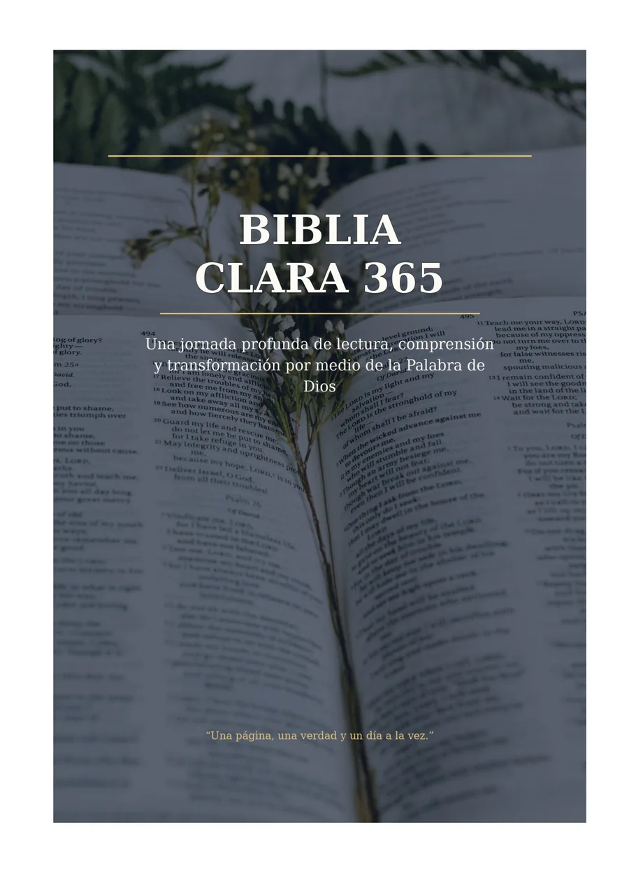 Biblia Clara 365 Edición Esencial